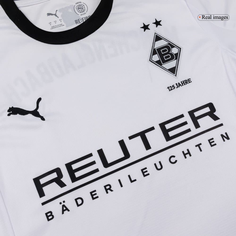 Men's Borussia Monchengladbach Home Replica Soccer Jersey 2025/26