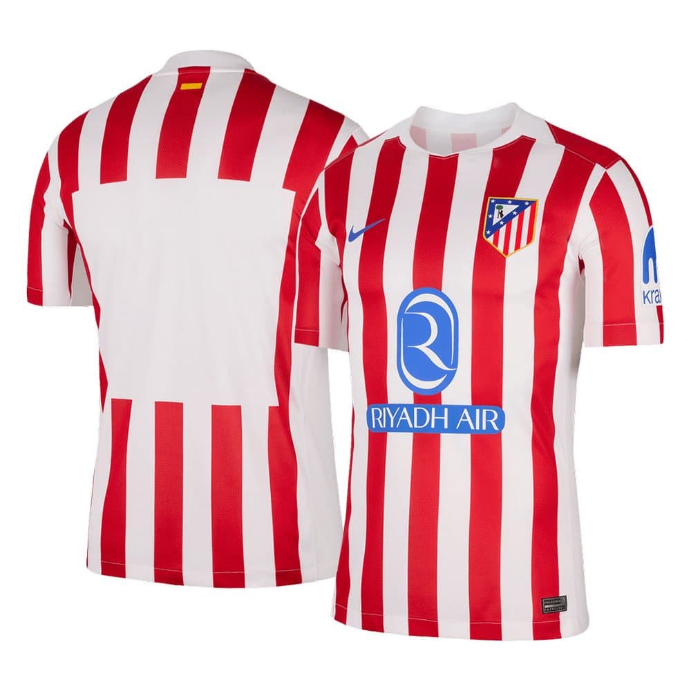 Men's Atletico Madrid Home Authentic Soccer Jersey 2025/26 Men's Atletico Madrid Home Authentic Soccer Jersey 2025/26
