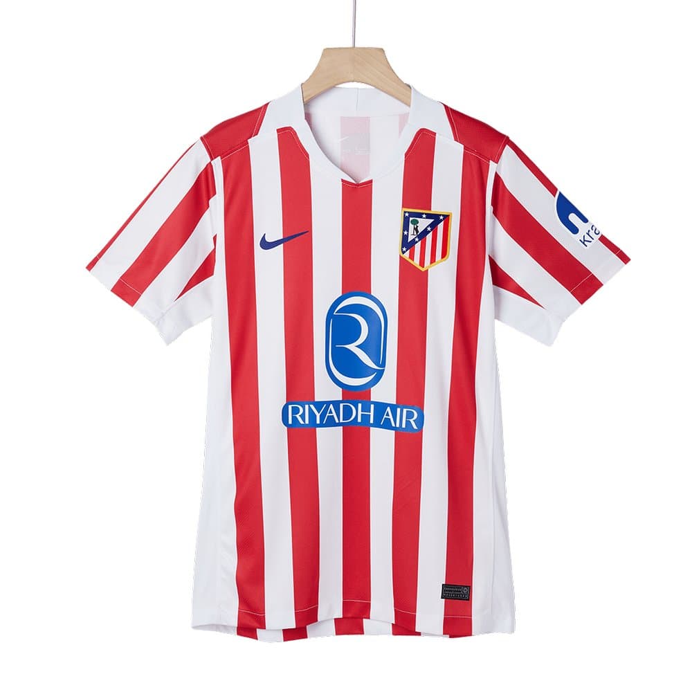 Men's Atletico Madrid Home Replica Soccer Jersey 2025/26 Men's Atletico Madrid Home Replica Soccer Jersey 2025/26