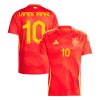 Men's LAMINE YAMAL #10 Spain Home Replica Soccer Jersey EURO 2024 Men's LAMINE YAMAL #10 Spain Home Replica Soccer Jersey EURO 2024
