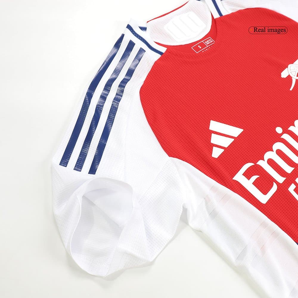 Men's ØDEGAARD #8 Arsenal Home Authentic Jersey 2024/25 Men's ØDEGAARD #8 Arsenal Home Authentic Jersey 2024/25