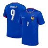 Men's THURAM #9 France Home Replica Soccer Jersey 2024 Men's THURAM #9 France Home Replica Soccer Jersey 2024