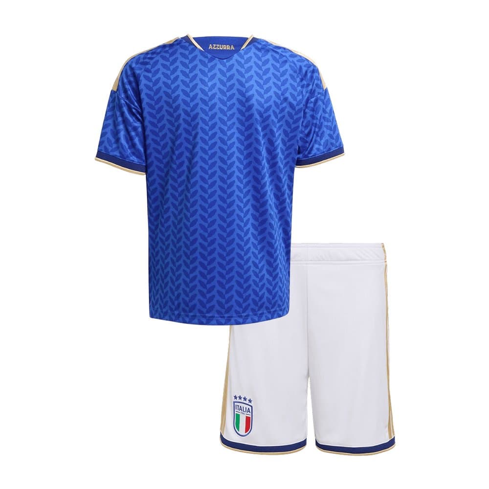 Kid's Italy Home Soccer Jersey Kit World Cup 2026