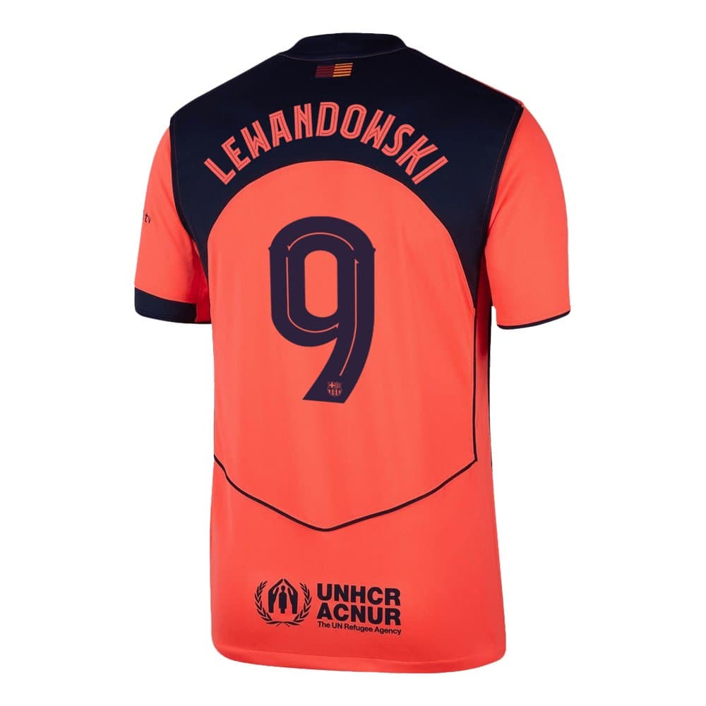 Men's LEWANDOWSKI #9 Barcelona Third Away Replica Soccer Jersey -UCL 2025/26 Men's LEWANDOWSKI #9 Barcelona Third Away Replica Soccer Jersey -UCL 2025/26