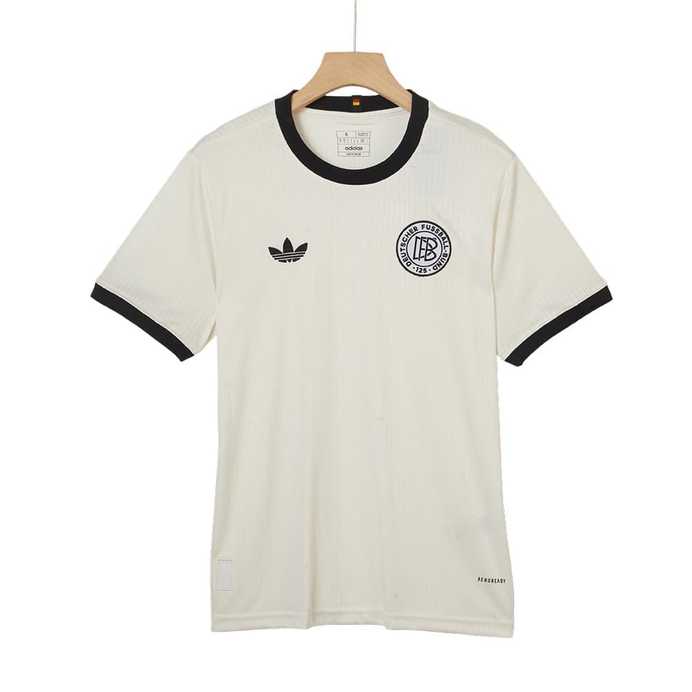 Men's Germany 125th Anniversary Replica Soccer Jersey 2025 Men's Germany 125th Anniversary Replica Soccer Jersey 2025