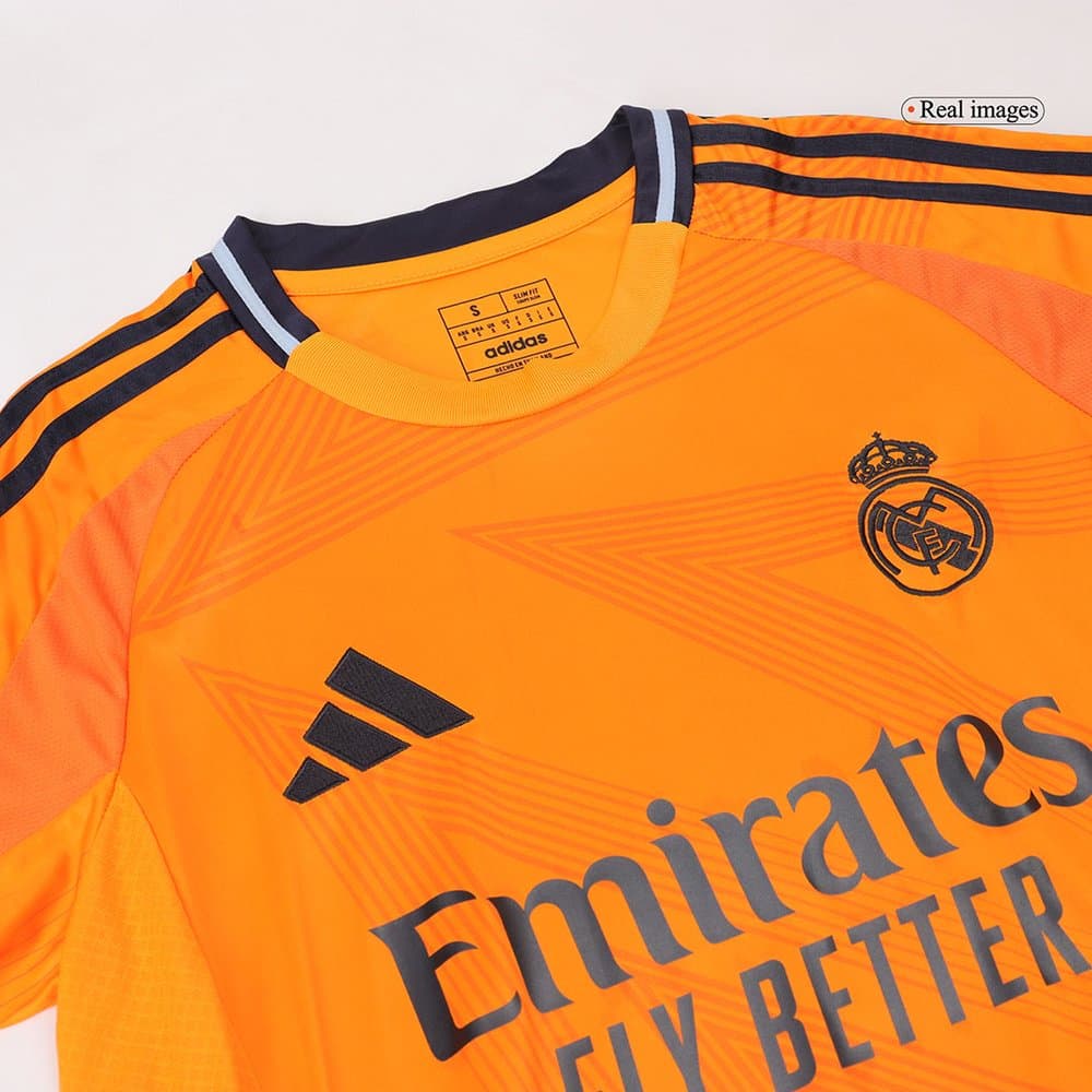 Men's Real Madrid Away Soccer Jersey Kit(Jersey+Shorts) 2024/25 Men's Real Madrid Away Soccer Jersey Kit(Jersey+Shorts) 2024/25