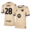 Men's ROONY #28 Barcelona Away Replica Soccer Jersey 2025/26