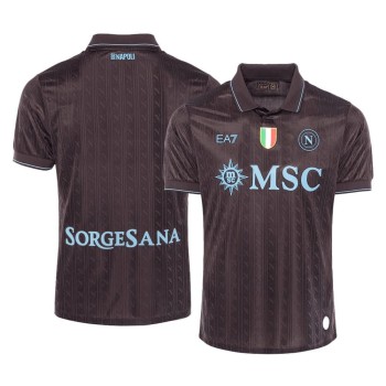 Men's Napoli Third Away Authentic Soccer Jersey 2025/26 Men's Napoli Third Away Authentic Soccer Jersey 2025/26