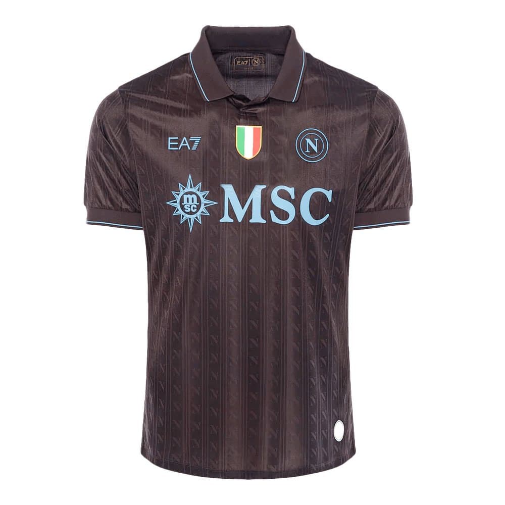 Men's Napoli Third Away Authentic Soccer Jersey 2025/26