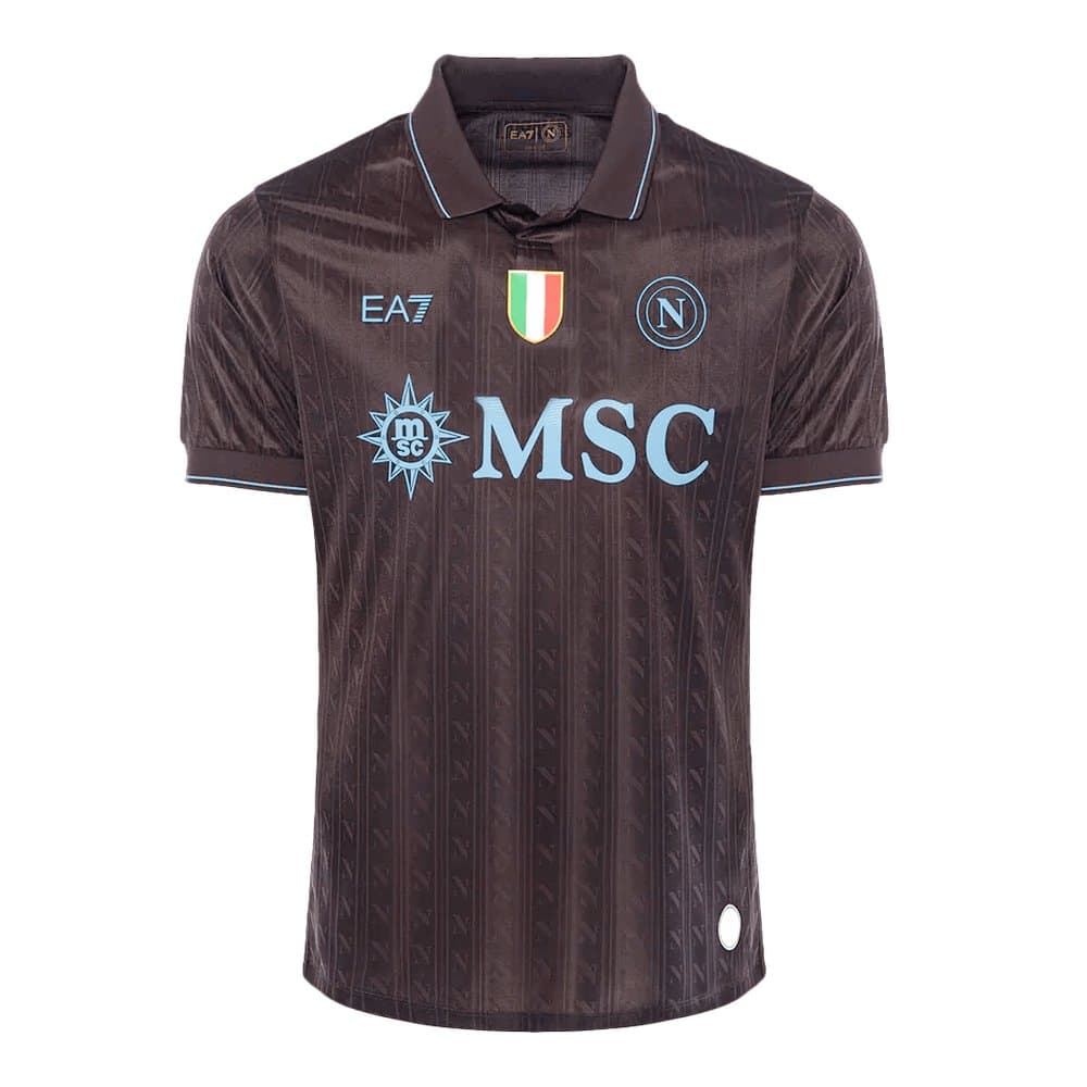Men's Napoli Third Away Authentic Soccer Jersey 2025/26