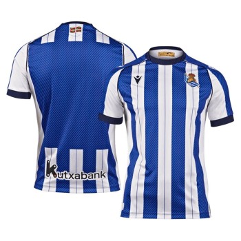 Men's Real Sociedad Home Replica Soccer Jersey 2025/26