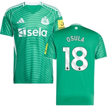 Men's OSULA #18 Newcastle United Away Replica Jersey 2025/26