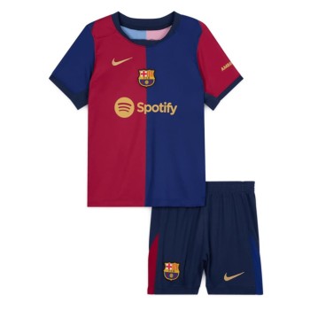Kid's Barcelona Home Soccer Jersey Kit 2024/25 Kid's Barcelona Home Soccer Jersey Kit 2024/25