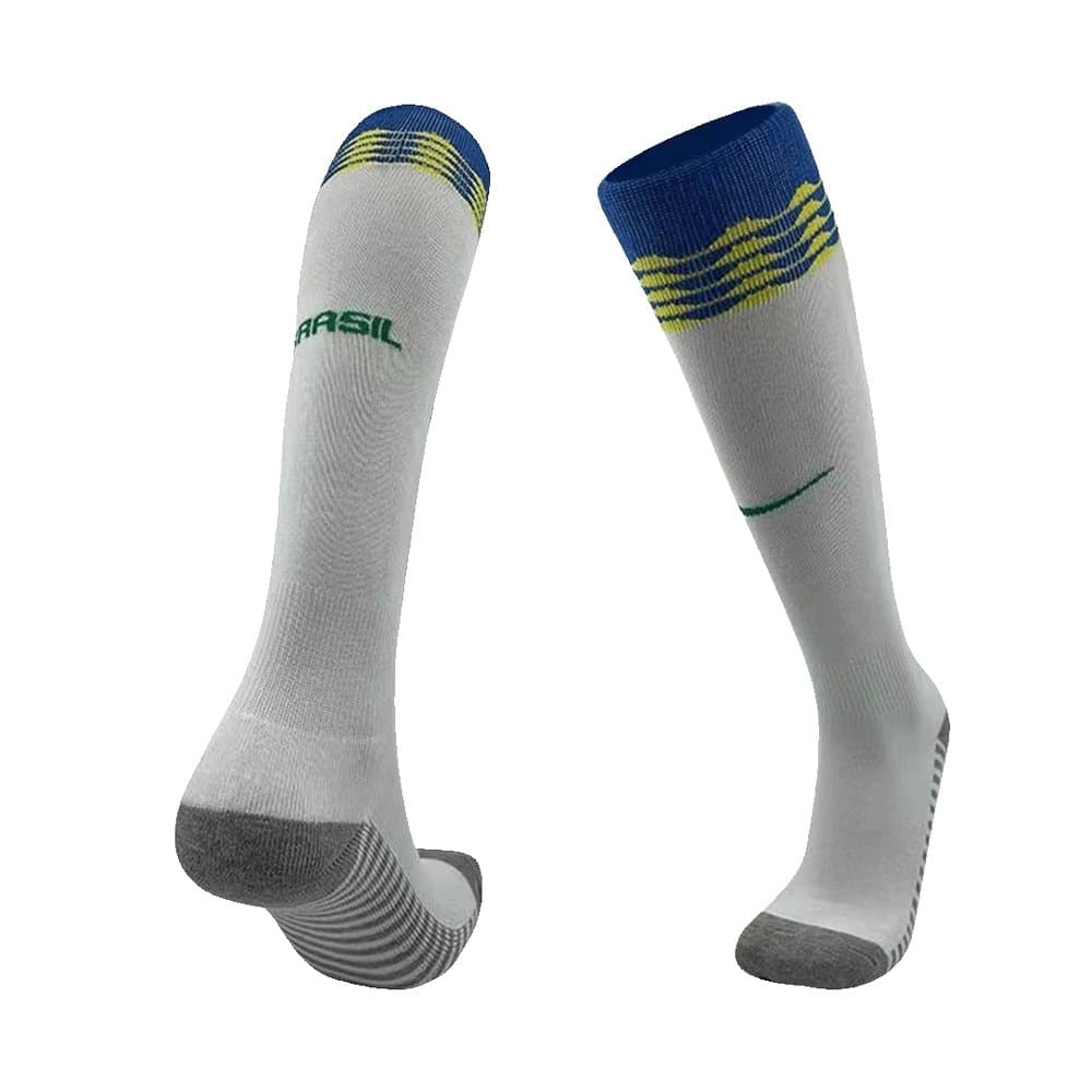 Brazil Home Soccer Socks 2024 Brazil Home Soccer Socks 2024