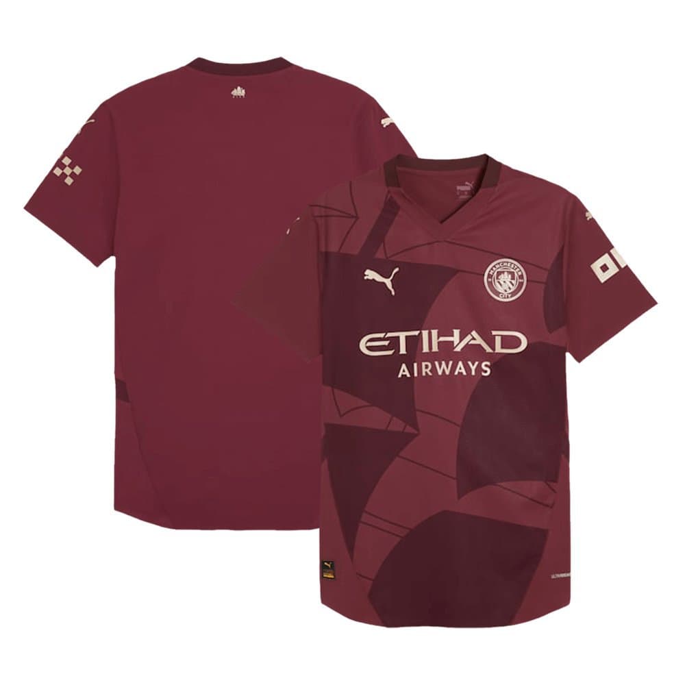 Men's Manchester City Third Away Authentic Jersey 2024/25