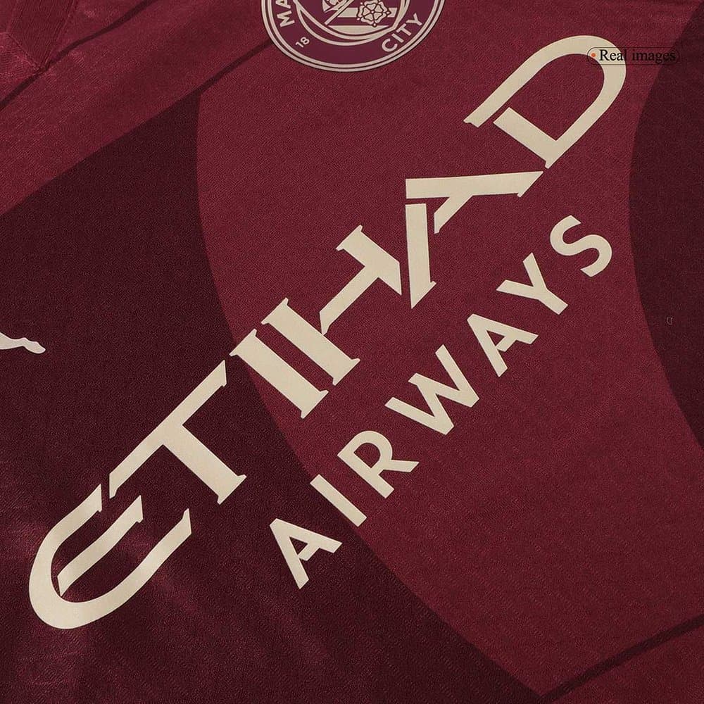 Men's Manchester City Third Away Authentic Jersey 2024/25