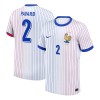 Men's PAVARD #2 France Away Replica Soccer Jersey 2024