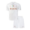 Kid's Napoli Away Soccer Jersey Kit 2025/26 Kid's Napoli Away Soccer Jersey Kit 2025/26