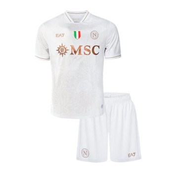 Kid's Napoli Away Soccer Jersey Kit 2025/26 Kid's Napoli Away Soccer Jersey Kit 2025/26