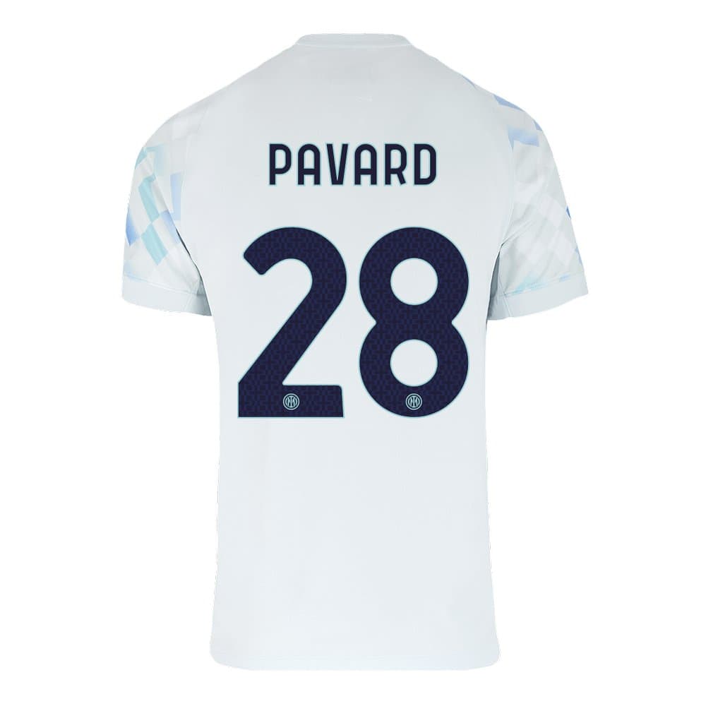 Men's PAVARD #28 Inter Milan Away Replica Soccer Jersey 2025/26 Men's PAVARD #28 Inter Milan Away Replica Soccer Jersey 2025/26