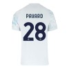 Men's PAVARD #28 Inter Milan Away Replica Soccer Jersey 2025/26 Men's PAVARD #28 Inter Milan Away Replica Soccer Jersey 2025/26