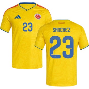 Kid's SANCHEZ #23 Colombia Home Replica Jersey World Cup 2026 Kid's SANCHEZ #23 Colombia Home Replica Jersey World Cup 2026