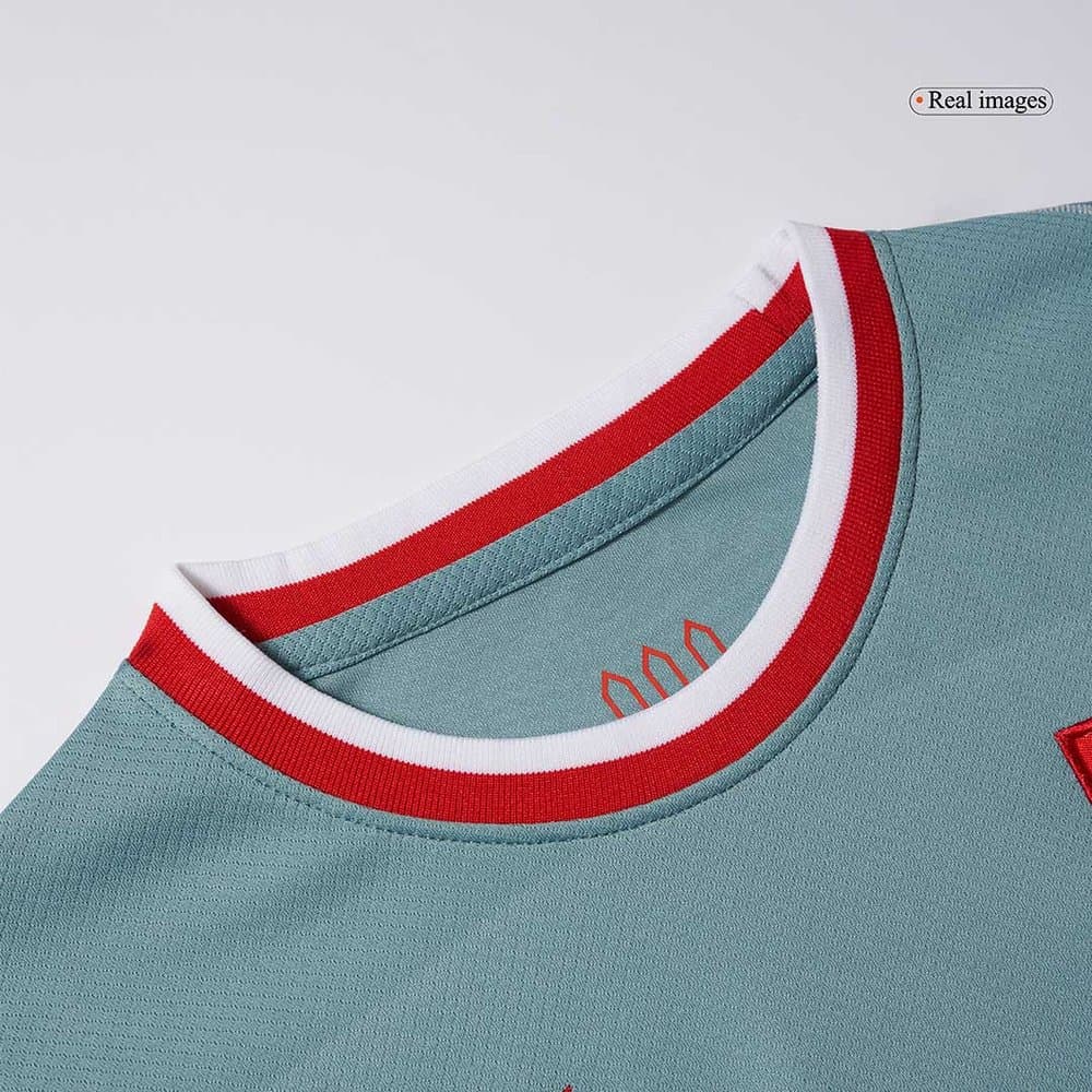 Kid's Atletico Madrid Away Soccer Jersey Kit 2024/25 Kid's Atletico Madrid Away Soccer Jersey Kit 2024/25