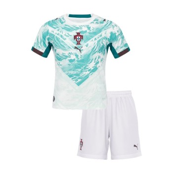 Kid's Portugal Away World Cup Soccer Jersey Kit 2026