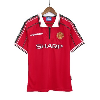 Men's Manchester United Home Retro Soccer Jersey 1998/00 Men's Manchester United Home Retro Soccer Jersey 1998/00