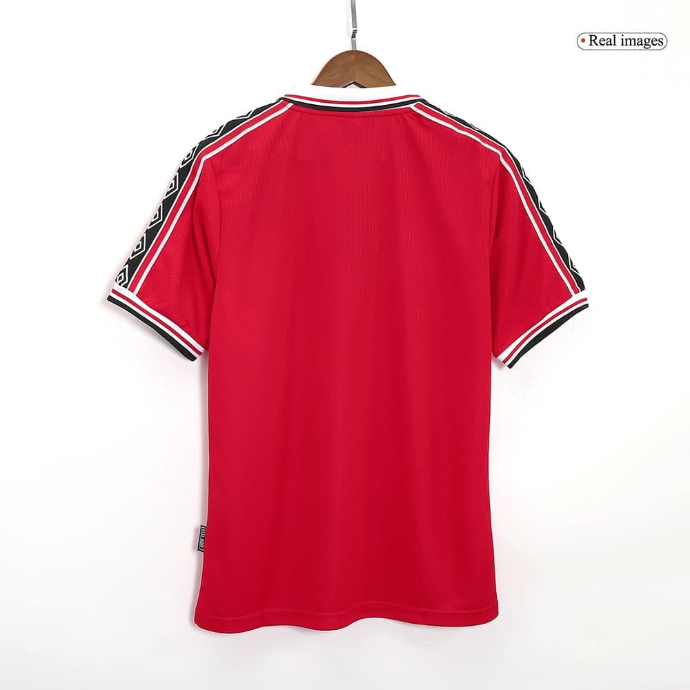 Men's Manchester United Home Retro Soccer Jersey 1998/00