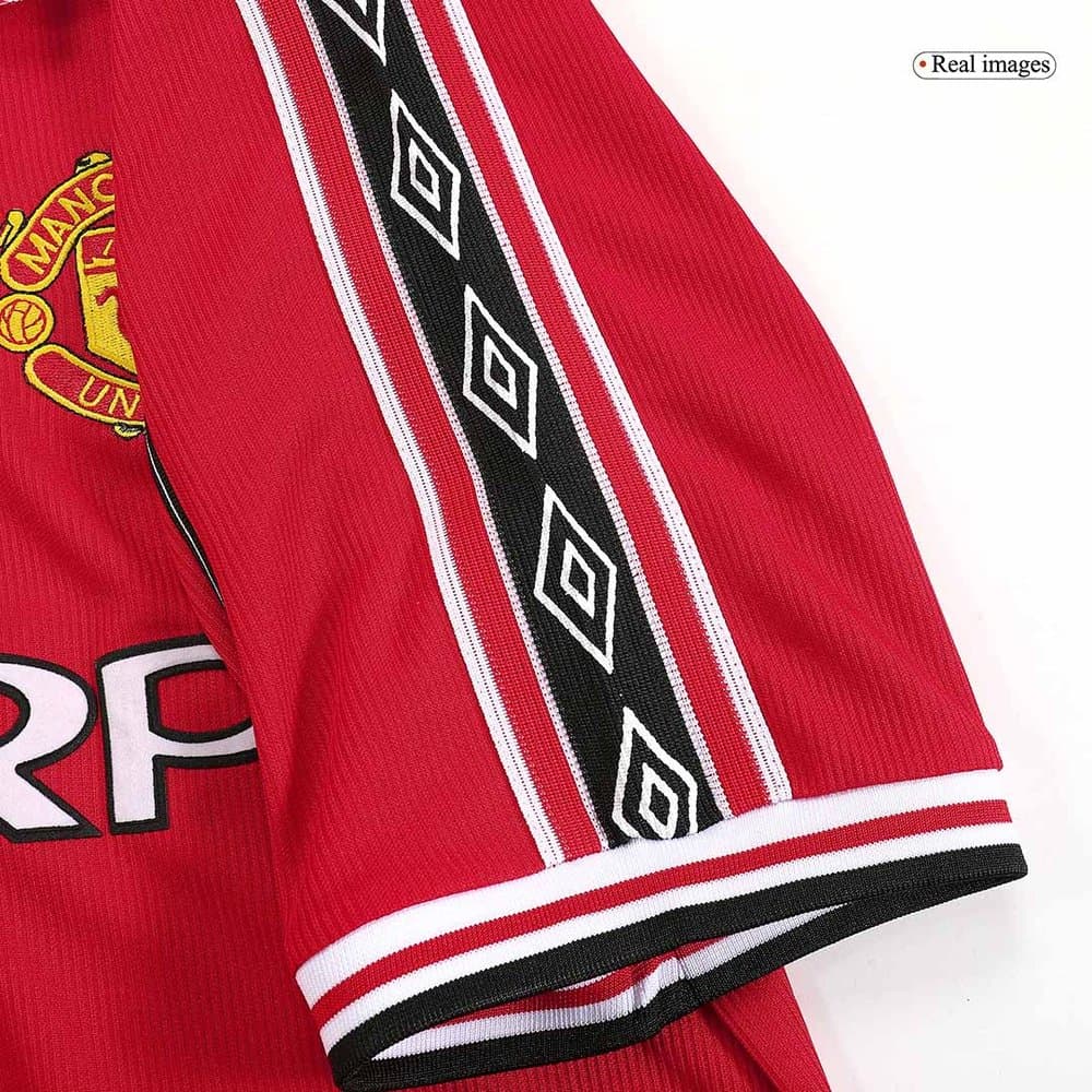 Men's Manchester United Home Retro Soccer Jersey 1998/00