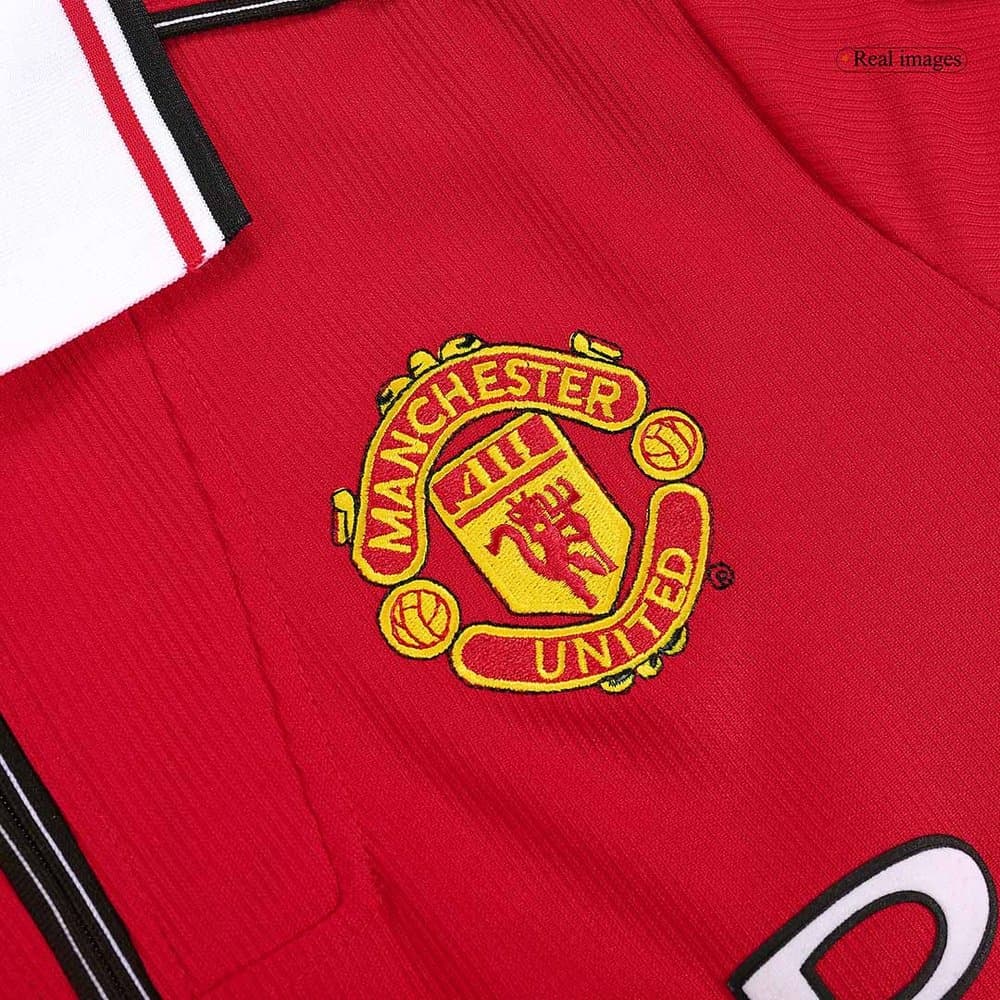 Men's Manchester United Home Retro Soccer Jersey 1998/00