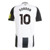 Men's GORDON #10 Newcastle United Home Replica Soccer Jersey 2024/25