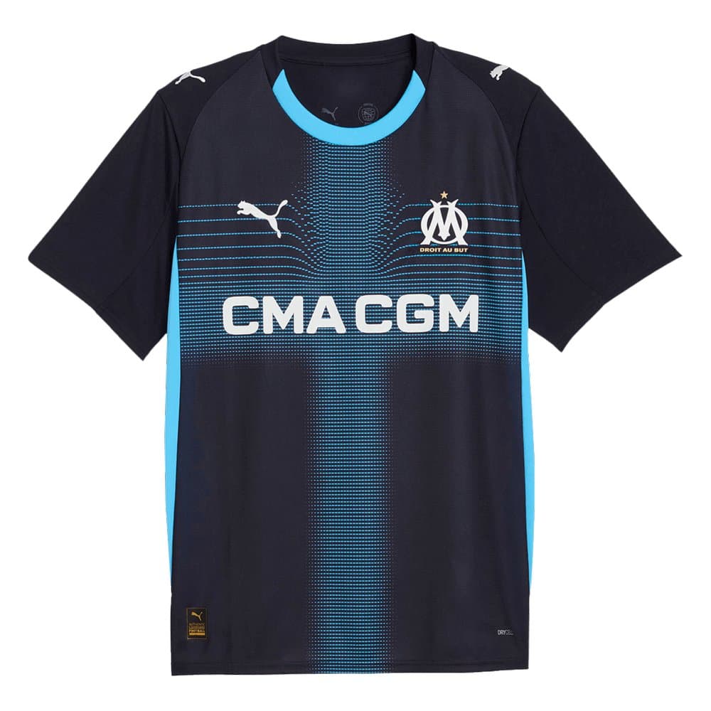 Men's RABIOT #25 Marseille Away Replica Soccer Jersey 2025/26 Men's RABIOT #25 Marseille Away Replica Soccer Jersey 2025/26