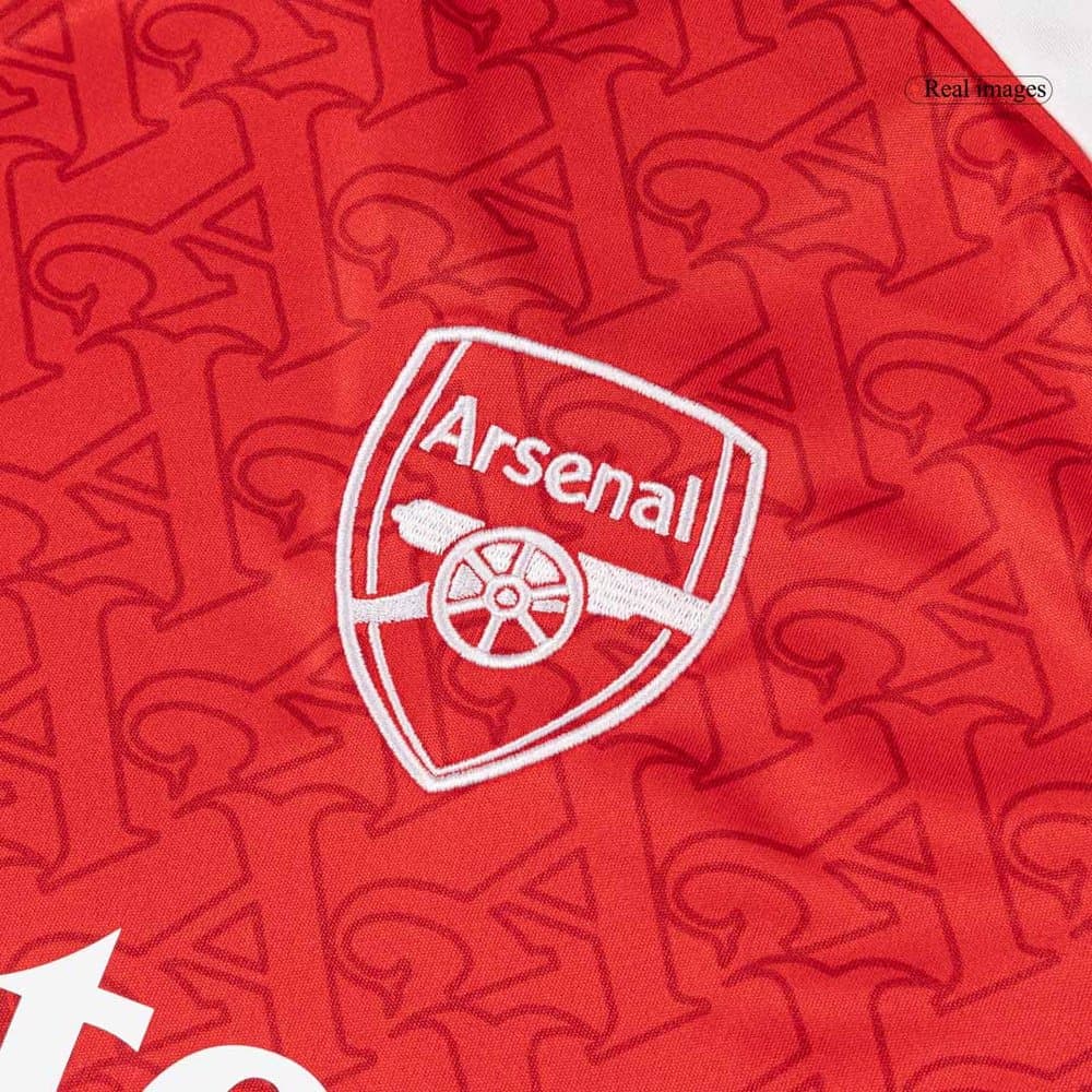 Men's ØDEGAARD #8 Arsenal Home Replica Soccer Jersey 2025/26 Men's ØDEGAARD #8 Arsenal Home Replica Soccer Jersey 2025/26