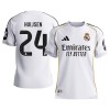 Men's HUIJSEN #24 Real Madrid Home Authentic Soccer Jersey 2025/26