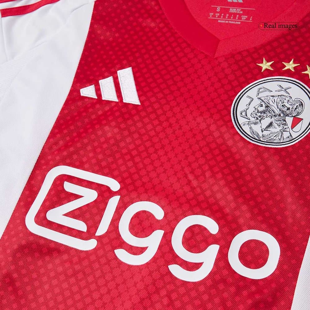 Men's Ajax Home Replica Soccer Jersey 2025/26