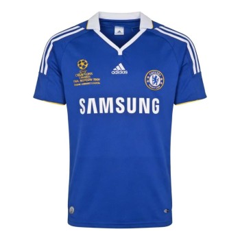 Men's Chelsea Home Retro Soccer Jersey- UCL Final 2008 Men's Chelsea Home Retro Soccer Jersey- UCL Final 2008