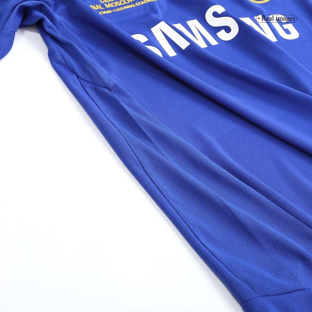 Men's Chelsea Home Retro Soccer Jersey- UCL Final 2008 Men's Chelsea Home Retro Soccer Jersey- UCL Final 2008