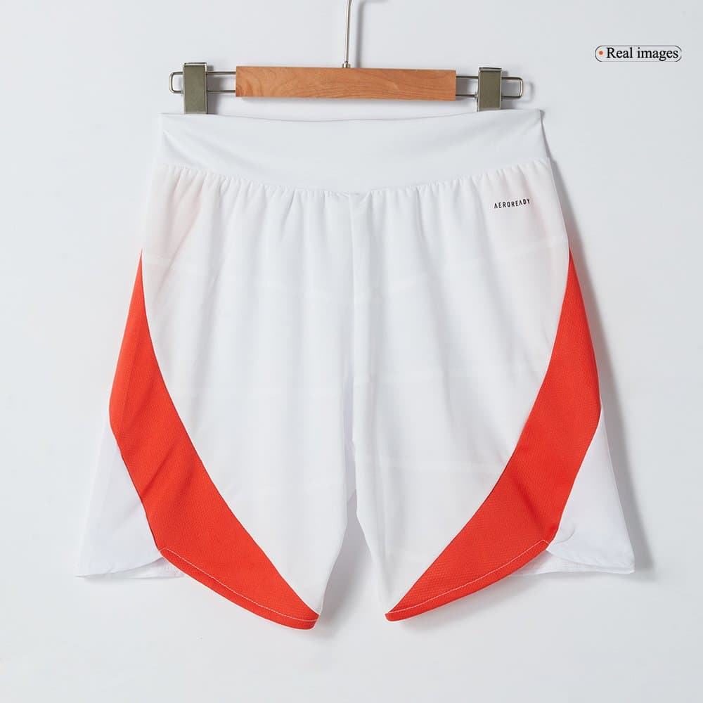 Men's Manchester United Home Authentic Soccer Shorts 2024/25 Men's Manchester United Home Authentic Soccer Shorts 2024/25