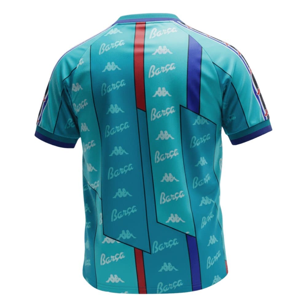 Men's Barcelona Away Retro Soccer Jersey 1996/97