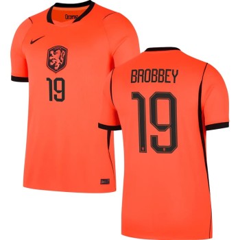 Men's BROBBEY #19 Netherlands Home Replica Jersey World Cup 2026 Men's BROBBEY #19 Netherlands Home Replica Jersey World Cup 2026