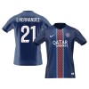 Men's L.HERNANDEZ #21 PSG Home Replica Soccer Jersey 2025/26 Men's L.HERNANDEZ #21 PSG Home Replica Soccer Jersey 2025/26