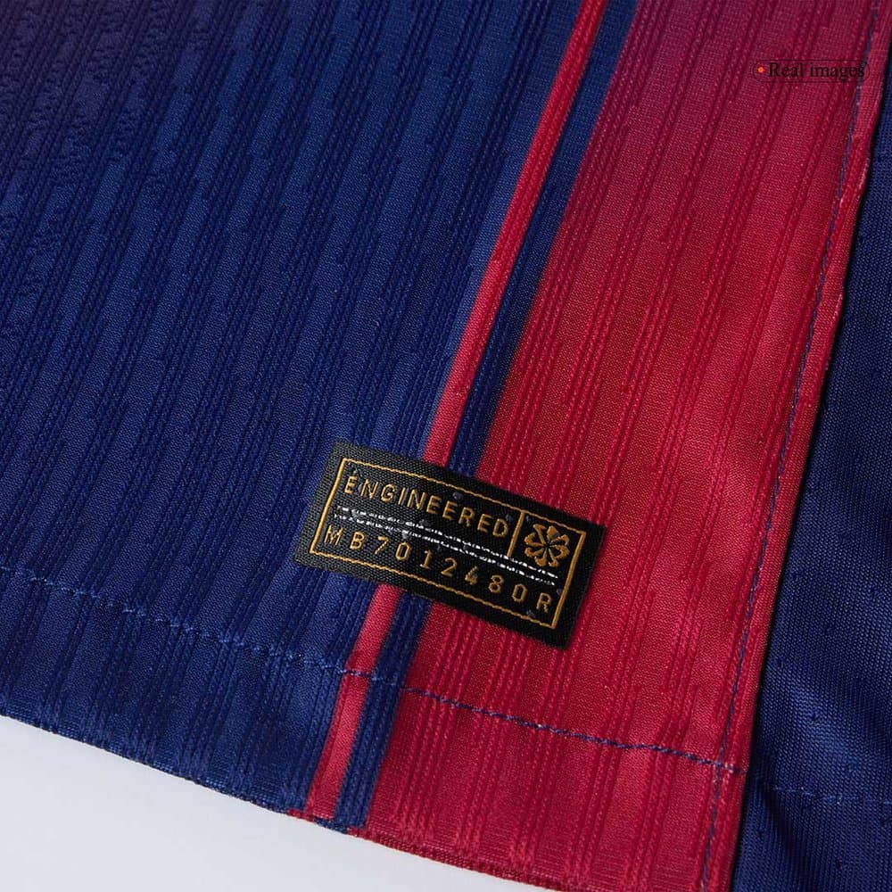 Men's ROONY #19 Barcelona Home Authentic Soccer Jersey - UCL 2025/26