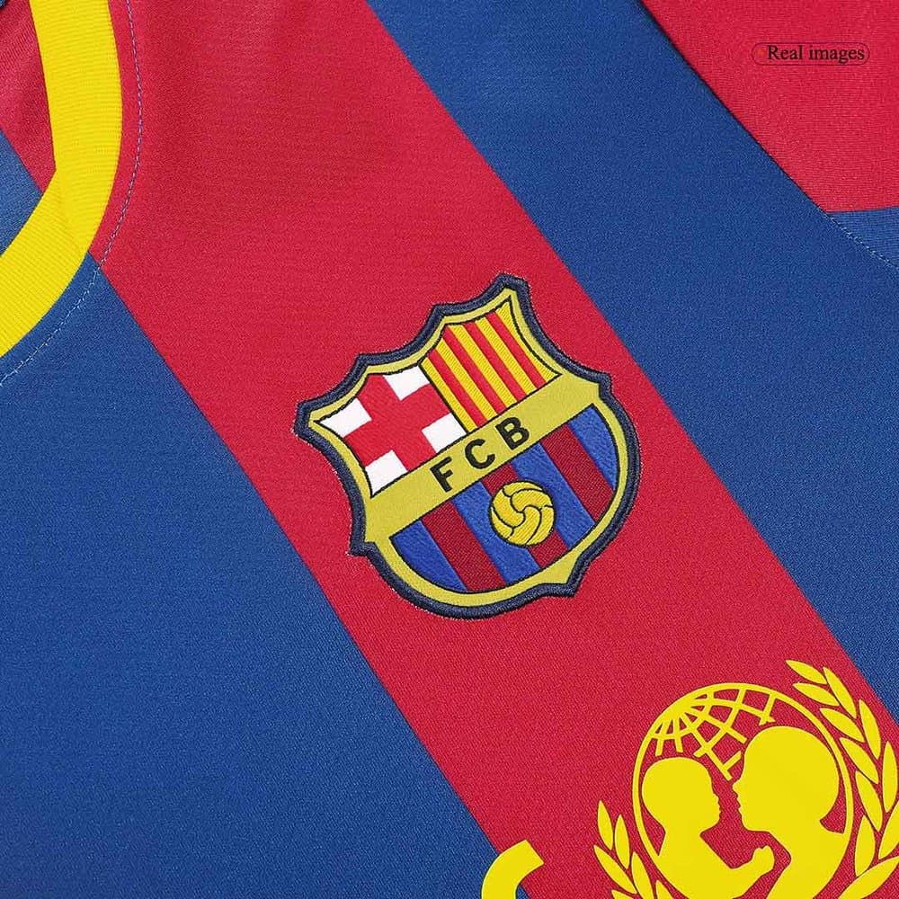 Men's DAVID VILLA #7 Barcelona Home Retro Soccer Jersey 2010/11 Men's DAVID VILLA #7 Barcelona Home Retro Soccer Jersey 2010/11
