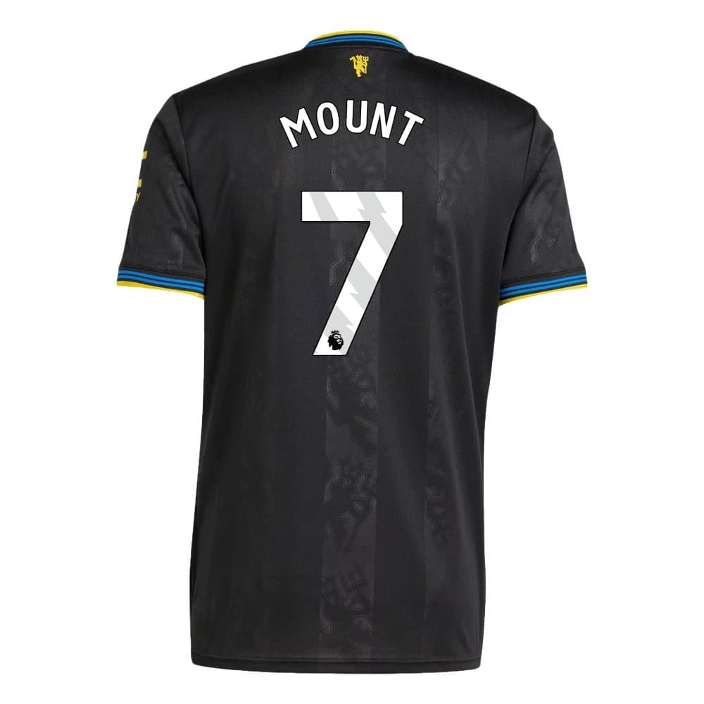 Men's MOUNT #7 Manchester United Third Away Replica Soccer Jersey 2025/26