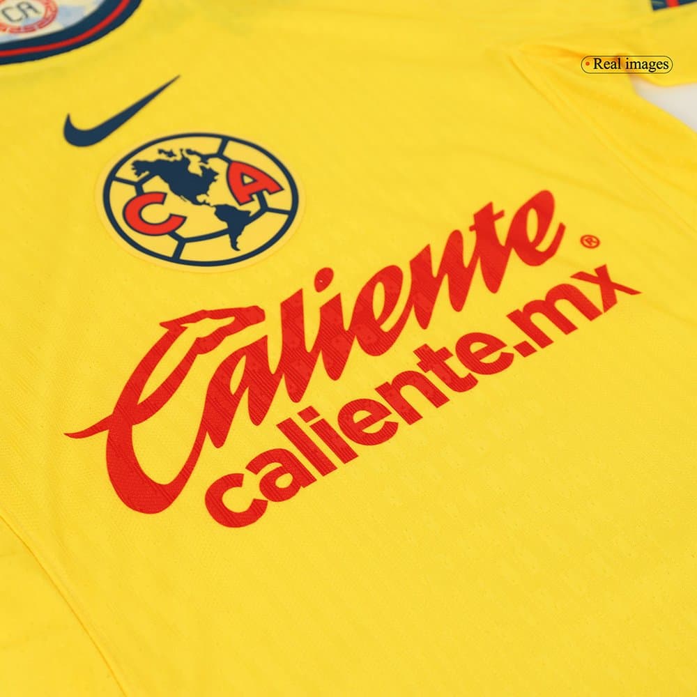 Men's Club America Home Authentic Soccer Jersey 2024/25 Men's Club America Home Authentic Soccer Jersey 2024/25