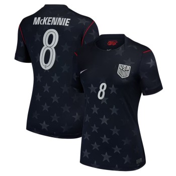 Women's Weston McKennie #8 USA Away Stadium Replica Jersey World Cup 2026 Women's Weston McKennie #8 USA Away Stadium Replica Jersey World Cup 2026
