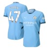 Men's FODEN #47 Manchester City Home Authentic Jersey 2024/25 Men's FODEN #47 Manchester City Home Authentic Jersey 2024/25