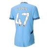 Men's FODEN #47 Manchester City Home Authentic Jersey 2024/25 Men's FODEN #47 Manchester City Home Authentic Jersey 2024/25